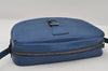Authentic Louis Vuitton Epi Jeune Fille Shoulder Cross Bag Blue M52155 LV 6255I
