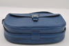 Authentic Louis Vuitton Epi Jeune Fille Shoulder Cross Bag Blue M52155 LV 6255I