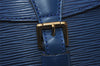 Authentic Louis Vuitton Epi Jeune Fille Shoulder Cross Bag Blue M52155 LV 6255I