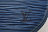Authentic Louis Vuitton Epi Jeune Fille Shoulder Cross Bag Blue M52155 LV 6255I