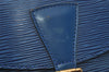 Authentic Louis Vuitton Epi Jeune Fille Shoulder Cross Bag Blue M52155 LV 6255I
