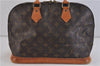 Authentic LOUIS VUITTON Monogram Alma Hand Bag M51130 LV 6256C