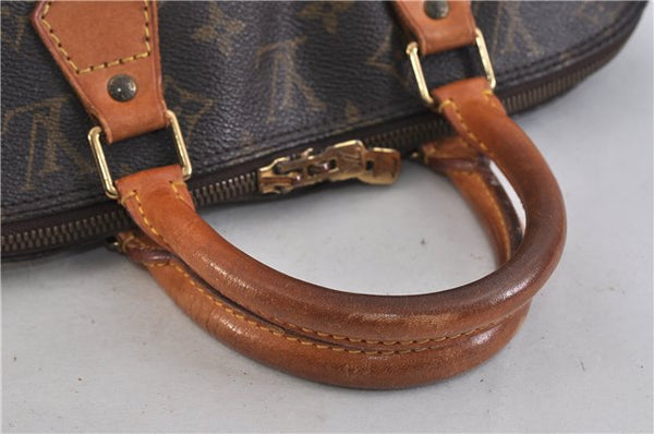 Authentic LOUIS VUITTON Monogram Alma Hand Bag M51130 LV 6256C