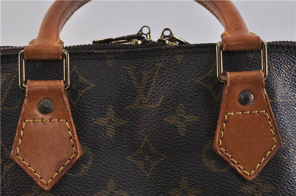 Authentic LOUIS VUITTON Monogram Alma Hand Bag M51130 LV 6256C