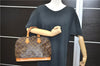 Authentic LOUIS VUITTON Monogram Alma Hand Bag M51130 LV 6256C