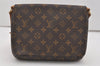 Authentic Louis Vuitton Monogram Musette Tango Shoulder Bag M51257 LV 6256I