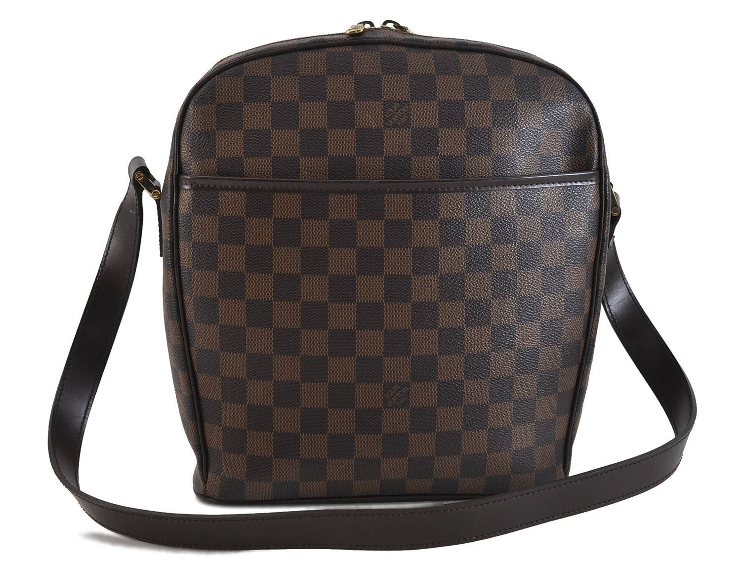Authentic LOUIS VUITTON Damier Ipanema GM Shoulder Bag N51292 LV 6257C