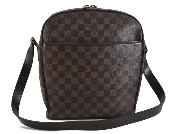 Authentic LOUIS VUITTON Damier Ipanema GM Shoulder Bag N51292 LV 6257C
