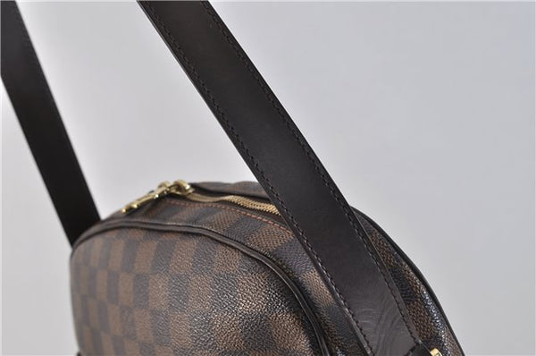 Authentic LOUIS VUITTON Damier Ipanema GM Shoulder Bag N51292 LV 6257C