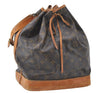Authentic Louis Vuitton Monogram Noe Shoulder Bag M42224 LV 6257E