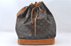 Authentic Louis Vuitton Monogram Noe Shoulder Bag M42224 LV 6257E