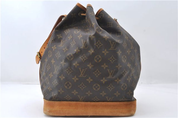 Authentic Louis Vuitton Monogram Noe Shoulder Bag M42224 LV 6257E