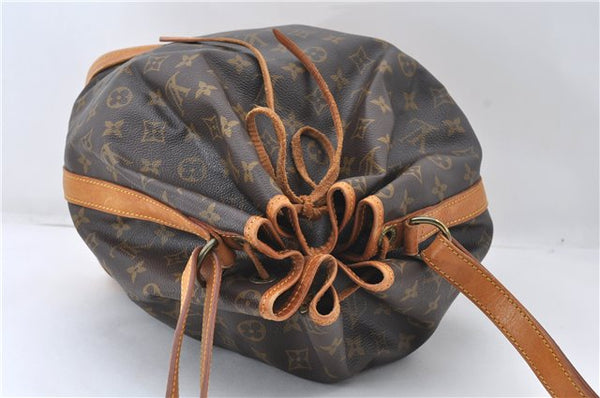 Authentic Louis Vuitton Monogram Noe Shoulder Bag M42224 LV 6257E