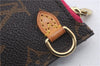 Authentic Louis Vuitton Monogram Neverfull Pouch Clutch Bag Pink LV 6259D