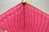 Authentic Louis Vuitton Monogram Neverfull Pouch Clutch Bag Pink LV 6259D