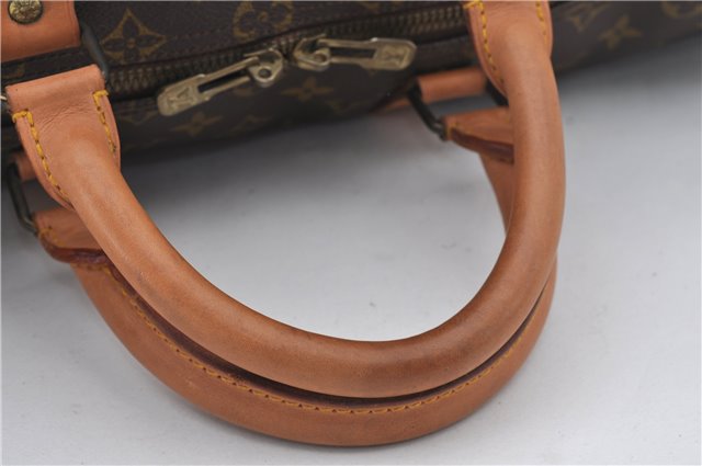 Authentic Louis Vuitton Monogram Keepall Bandouliere 50 M41416 Boston Bag 6259E