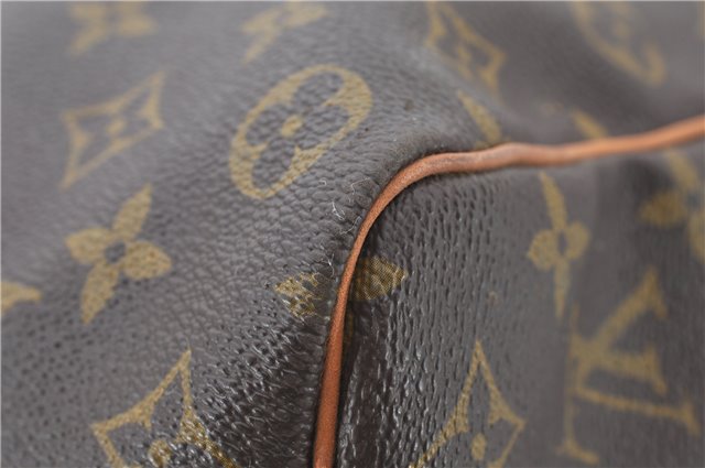 Authentic Louis Vuitton Monogram Keepall Bandouliere 50 M41416 Boston Bag 6259E