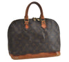 Authentic Louis Vuitton Monogram Alma Hand Bag Purse M51130 LV 6259I