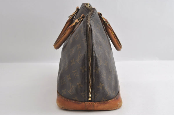 Authentic Louis Vuitton Monogram Alma Hand Bag Purse M51130 LV 6259I