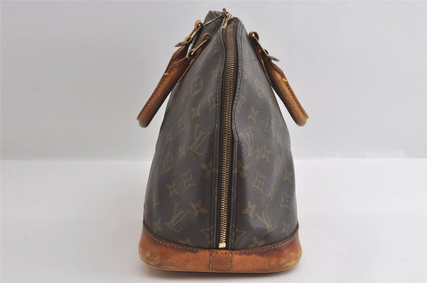 Authentic Louis Vuitton Monogram Alma Hand Bag Purse M51130 LV 6259I