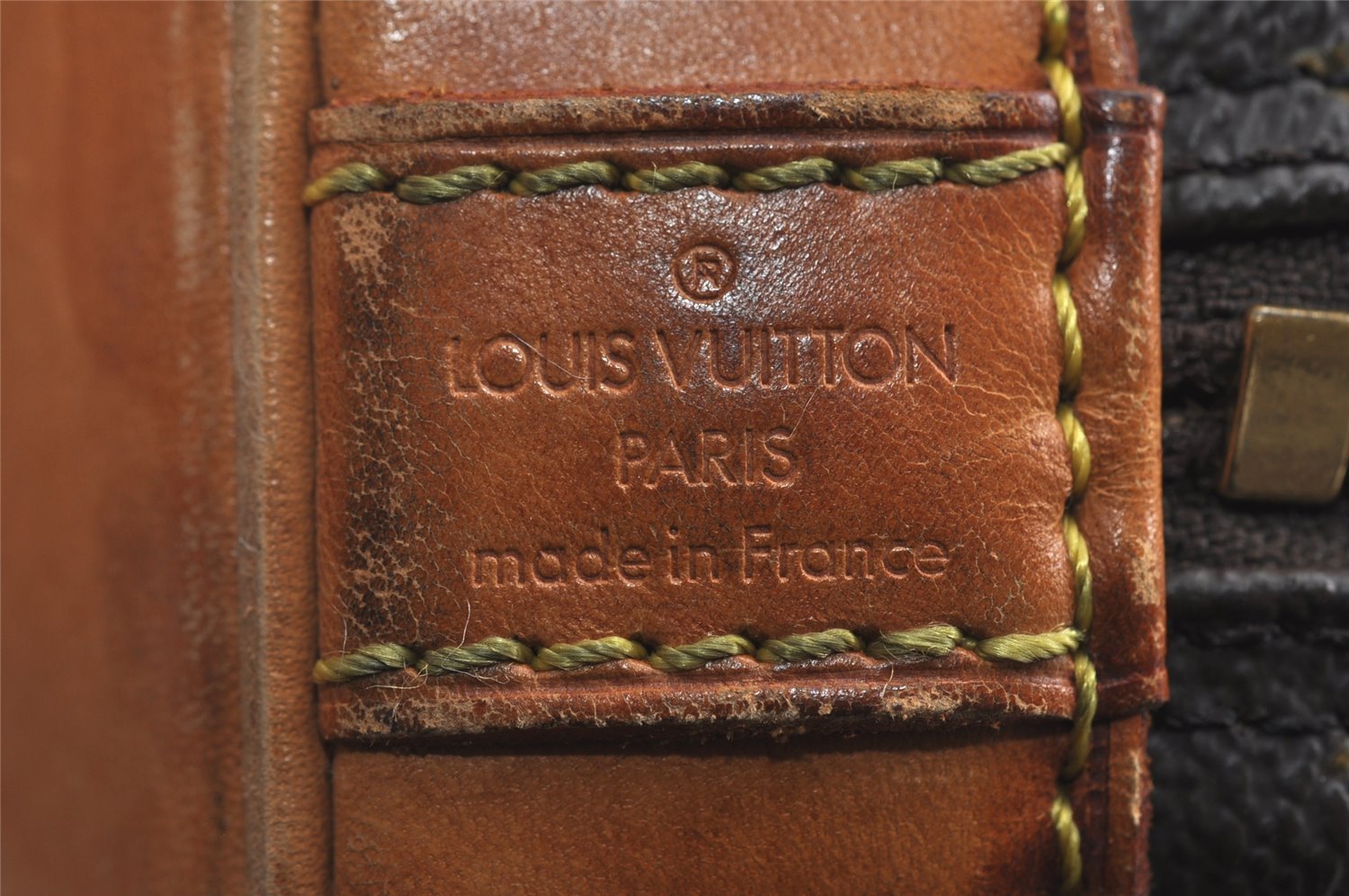 Authentic Louis Vuitton Monogram Alma Hand Bag Purse M51130 LV 6259I