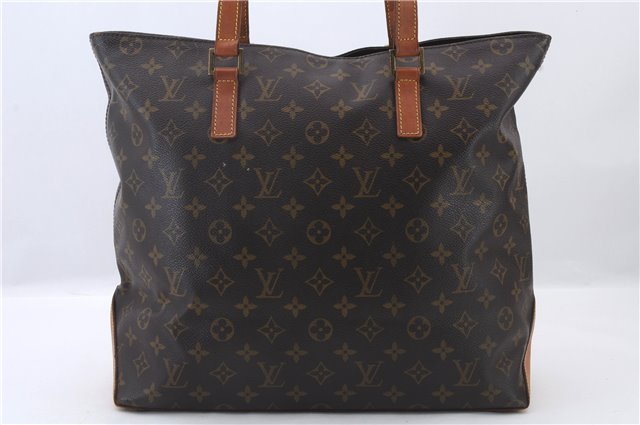 Authentic LOUIS VUITTON Monogram Cabas Mezzo Tote Bag M51151 LV 6261C