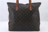 Authentic LOUIS VUITTON Monogram Cabas Mezzo Tote Bag M51151 LV 6261C