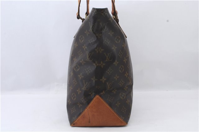 Authentic LOUIS VUITTON Monogram Cabas Mezzo Tote Bag M51151 LV 6261C