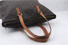 Authentic LOUIS VUITTON Monogram Cabas Mezzo Tote Bag M51151 LV 6261C