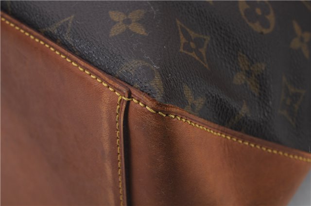 Authentic LOUIS VUITTON Monogram Cabas Mezzo Tote Bag M51151 LV 6261C