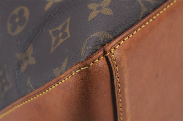 Authentic LOUIS VUITTON Monogram Cabas Mezzo Tote Bag M51151 LV 6261C