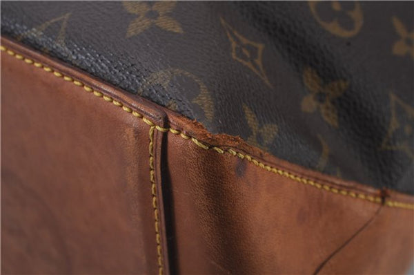 Authentic LOUIS VUITTON Monogram Cabas Mezzo Tote Bag M51151 LV 6261C