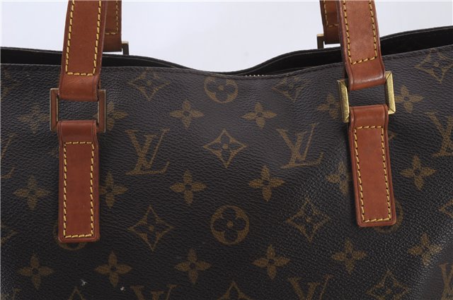 Authentic LOUIS VUITTON Monogram Cabas Mezzo Tote Bag M51151 LV 6261C