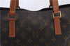 Authentic LOUIS VUITTON Monogram Cabas Mezzo Tote Bag M51151 LV 6261C