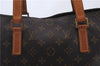 Authentic LOUIS VUITTON Monogram Cabas Mezzo Tote Bag M51151 LV 6261C