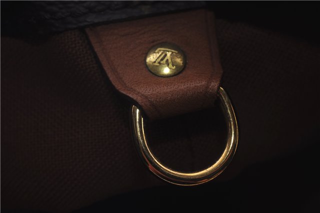 Authentic LOUIS VUITTON Monogram Cabas Mezzo Tote Bag M51151 LV 6261C