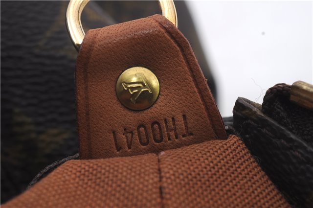 Authentic LOUIS VUITTON Monogram Cabas Mezzo Tote Bag M51151 LV 6261C