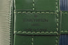 Authentic Louis Vuitton Epi Noe Bi-color Blue x Green Drawstring Bag LV 6261I