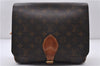 Auth LOUIS VUITTON Monogram Cartouchiere GM Shoulder Cross Bag M51252 LV 6263C