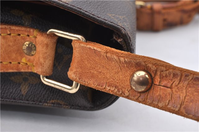 Auth LOUIS VUITTON Monogram Cartouchiere GM Shoulder Cross Bag M51252 LV 6263C