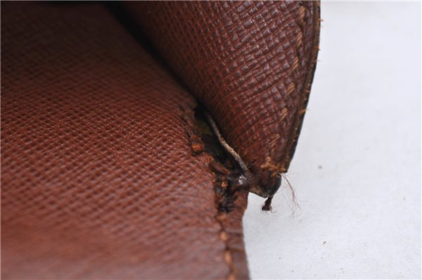 Auth LOUIS VUITTON Monogram Cartouchiere GM Shoulder Cross Bag M51252 LV 6263C