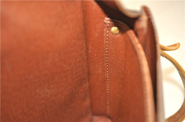 Auth LOUIS VUITTON Monogram Cartouchiere GM Shoulder Cross Bag M51252 LV 6263C