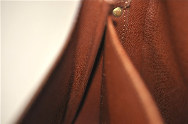 Auth LOUIS VUITTON Monogram Cartouchiere GM Shoulder Cross Bag M51252 LV 6263C