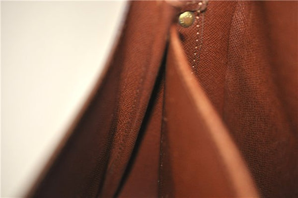 Auth LOUIS VUITTON Monogram Cartouchiere GM Shoulder Cross Bag M51252 LV 6263C