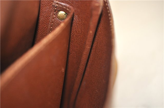 Auth LOUIS VUITTON Monogram Cartouchiere GM Shoulder Cross Bag M51252 LV 6263C