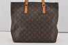 Authentic Louis Vuitton Monogram Cabas Mezzo Shoulder Tote Bag M51151 LV 6264I