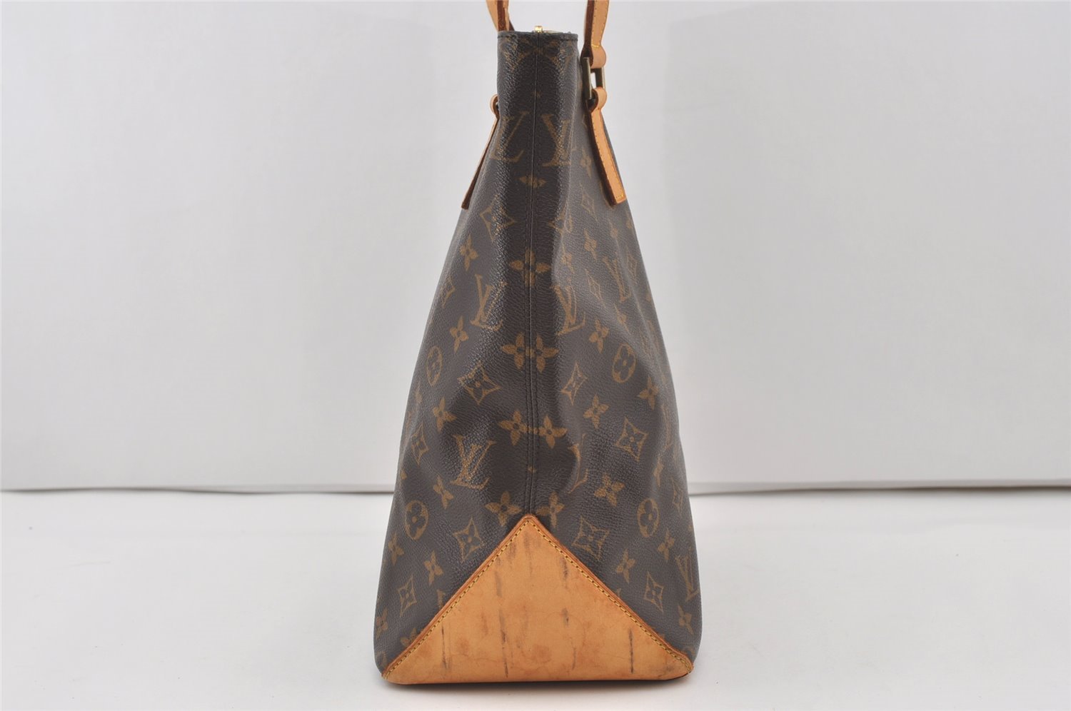 Authentic Louis Vuitton Monogram Cabas Mezzo Shoulder Tote Bag M51151 LV 6264I