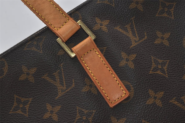 Authentic Louis Vuitton Monogram Cabas Mezzo Shoulder Tote Bag M51151 LV 6264I