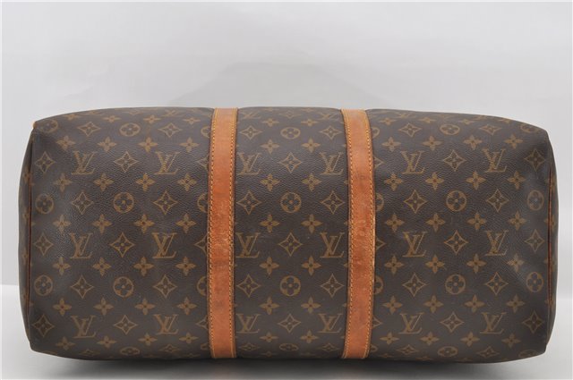 Authentic LOUIS VUITTON Monogram Keepall 50 Boston Bag M41426 LV 6266C