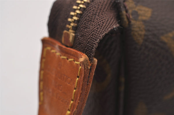 Authentic Louis Vuitton Monogram Pochette Accessoires Pouch M51980 LV 6266I